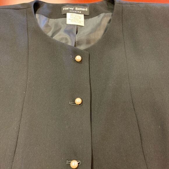 Harve' Benard Evening Pearl  2Pc Suit Dress sz 14 - Picture 4 of 7